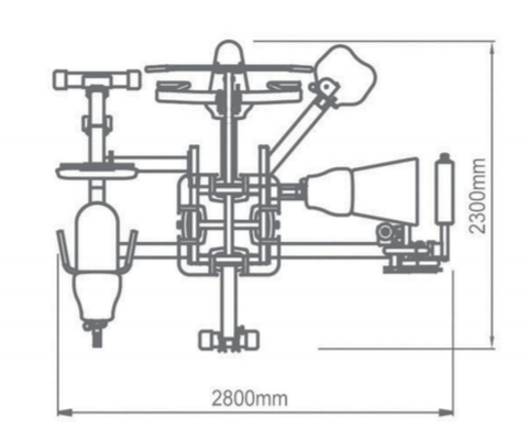 Image of MS54 Five Stations Multi-Gym