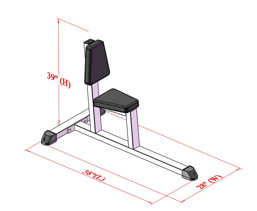 PB 1110 Dumbbell Bench