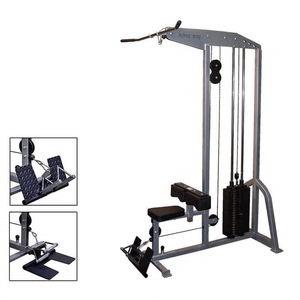 PB 2000 Selectorized High Lat Pull Down And Low Row Combo