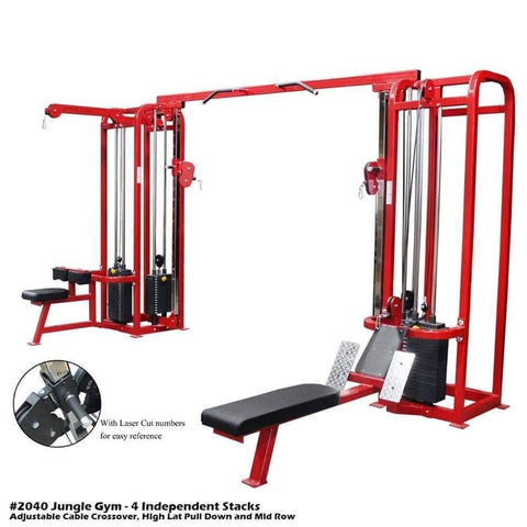 Image of PB 2040 Jungle Gym-4 Independent Stacks