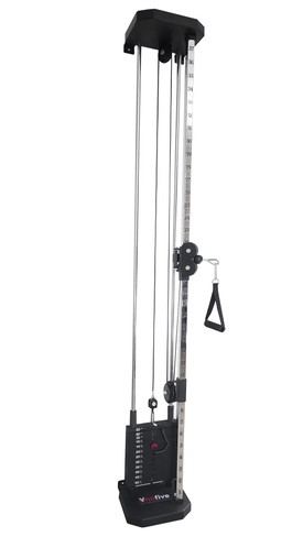 PB 2122 Rehab Adjustable Single Pulley Station-Wall Mounted