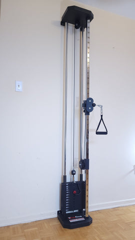 Image of PB 2122 Rehab Adjustable Single Pulley Station-Wall Mounted