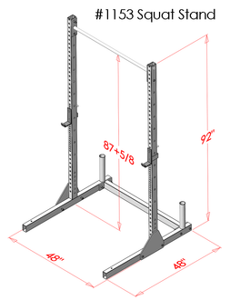 PB 1153 Half Rack