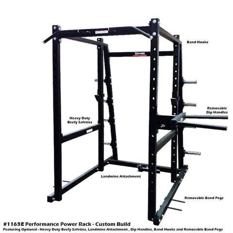 Image of PB 1163E Performance Power Rack-custom