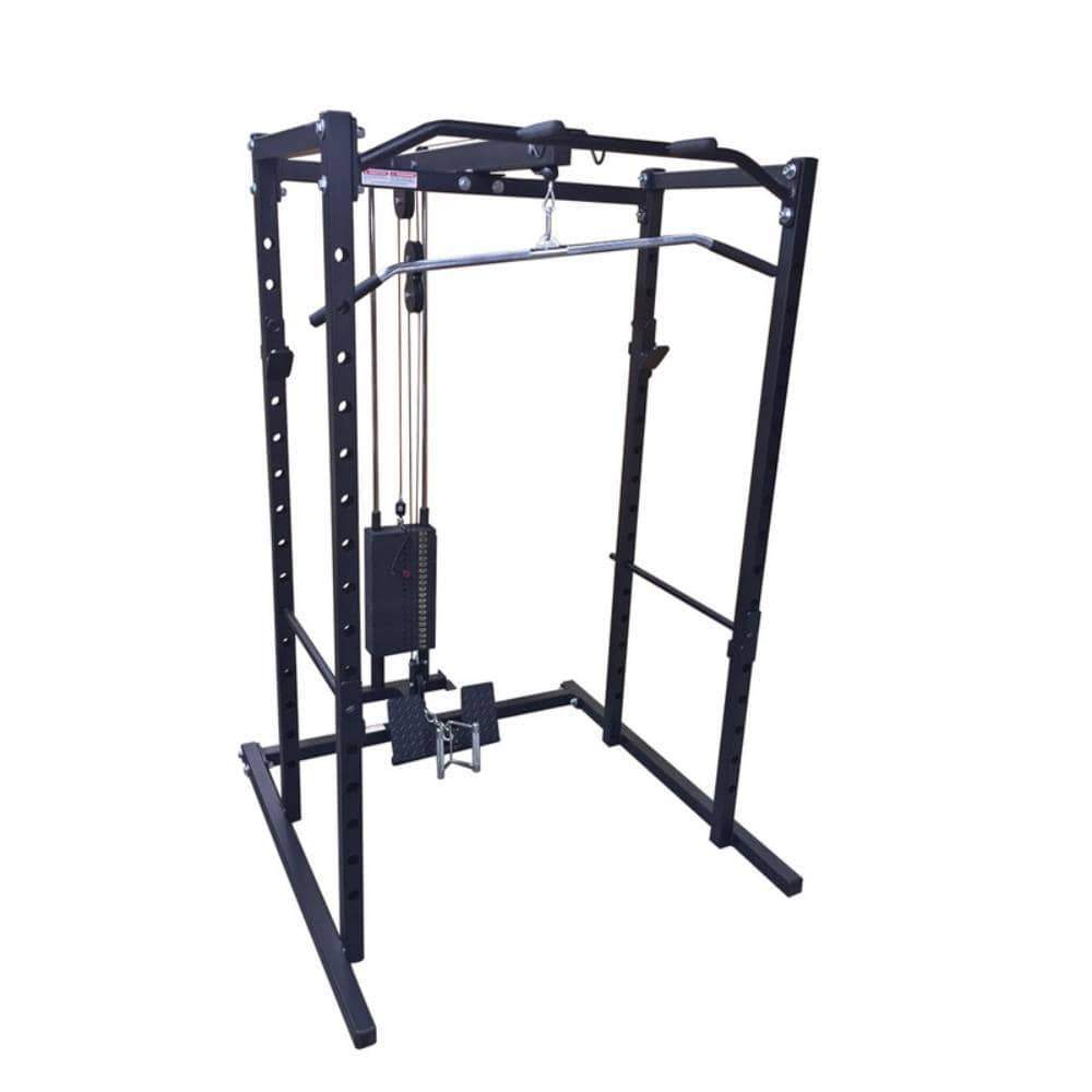 PB 1165B Full Power Rack & Hi Lat/Low Row
