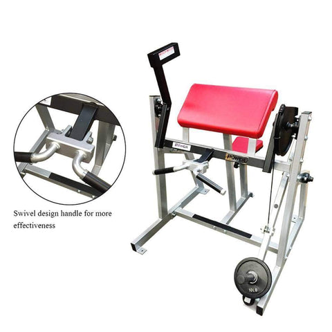 Image of PB 220SB Plate Loaded Seated Bicep Curl Machine