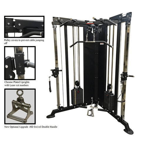 Image of PB 3011 Functional Trainer With High Lat And Low Row Combo