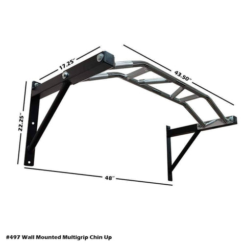 Image of PB 497 Wall Mounted Chin Up Bar