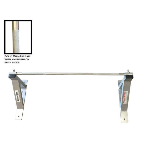 Image of PB 504 Straight Wall Mounted Chin Up With Knurling