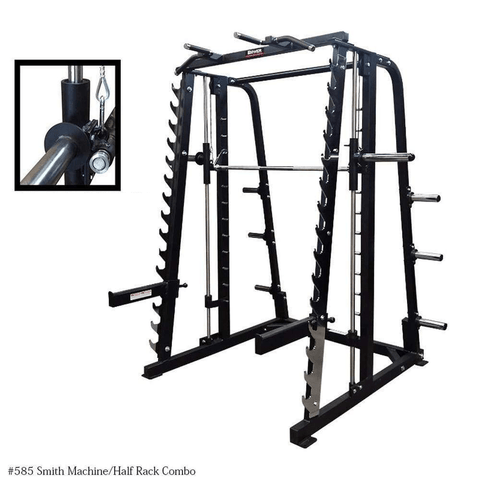 Image of PB 585 Smith Machine And Half Rack Combo