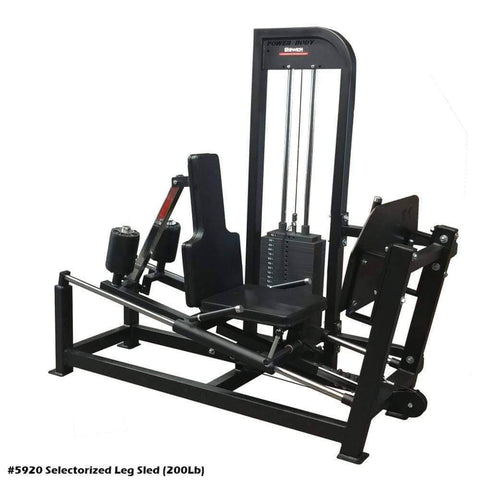 Image of PB 5920 Selectorized Leg Sled