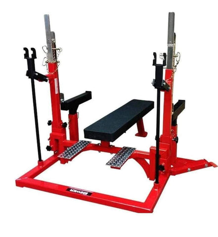 Image of PB 819BSA Xt Squat Rack With Bench - Ultimate Version