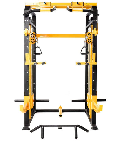 Image of T101 Plate Loaded Functional Trainer Rack Combo with Lever Arms and Selectorized Multi-Grip Station