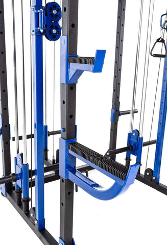 Image of T105 Power Rack with Lever Arms and Plate Loaded Functional Trainer with High Lat Low Row Combo