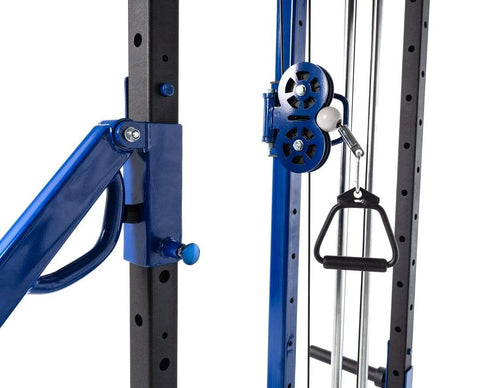 Image of T105 Power Rack with Lever Arms and Plate Loaded Functional Trainer with High Lat Low Row Combo
