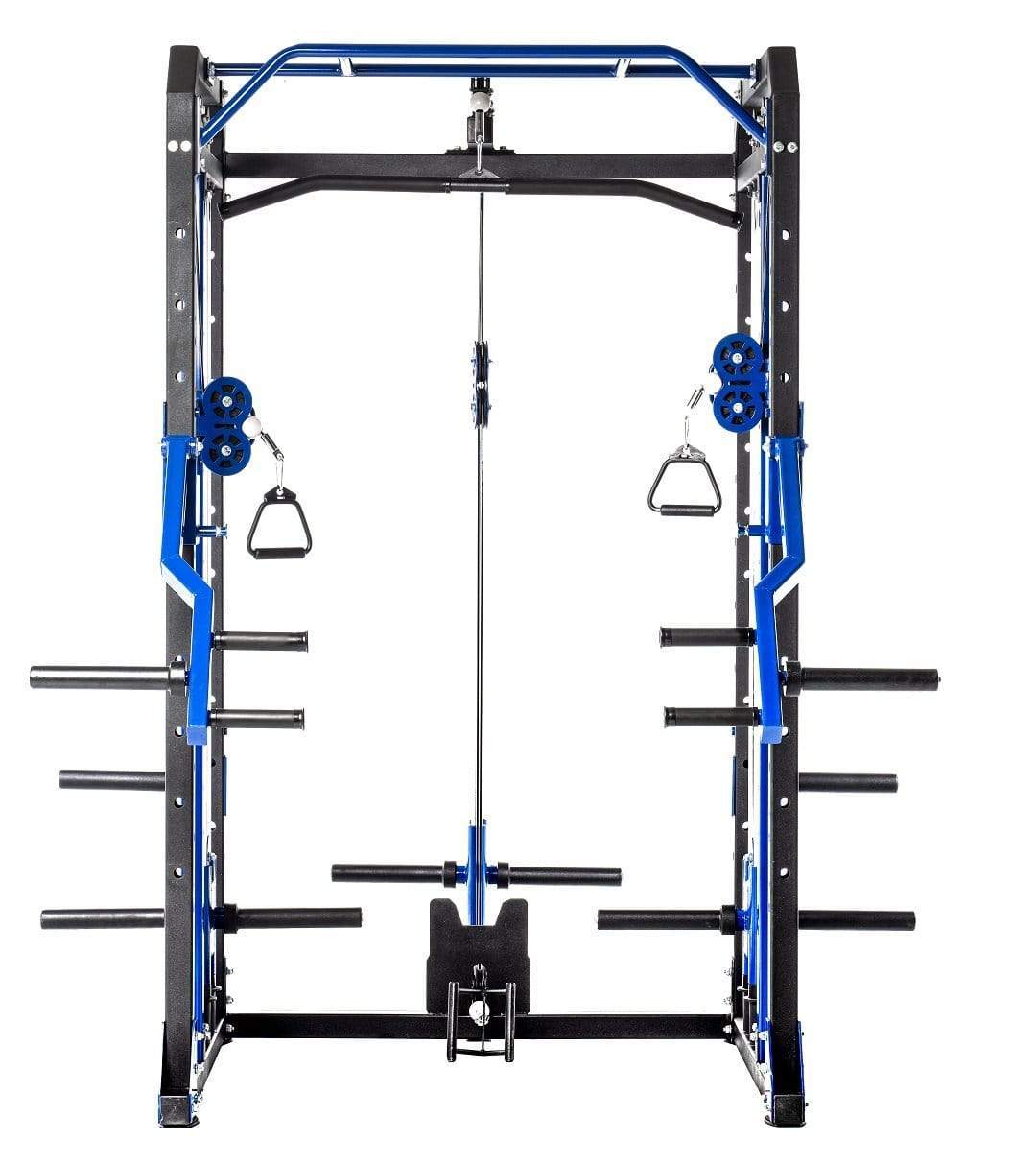 T105 Power Rack with Lever Arms and Plate Loaded Functional Trainer with High Lat Low Row Combo