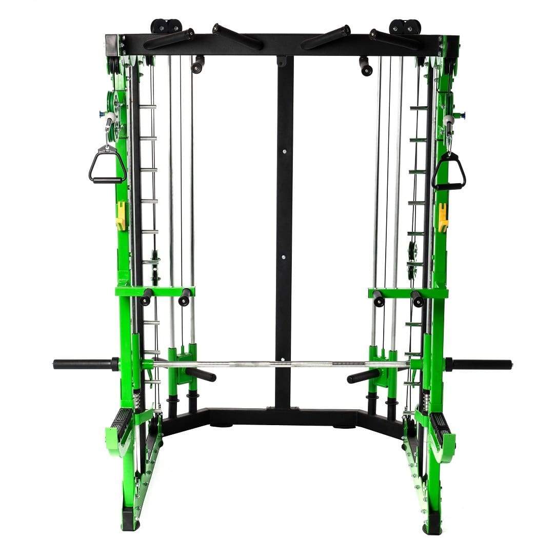 T107  Smith Machine Functional Trainer and Rack Combo