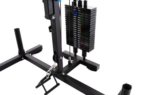 Image of T301 Half Rack with Smith Machine and High/Low Lat Pull