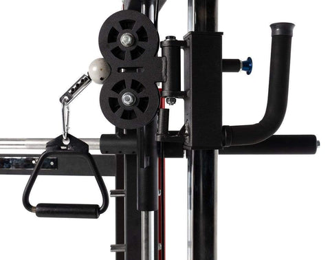 Image of T303 Functional Trainer and Smith Machine Combo with Multiple Handle Pull-up Bar