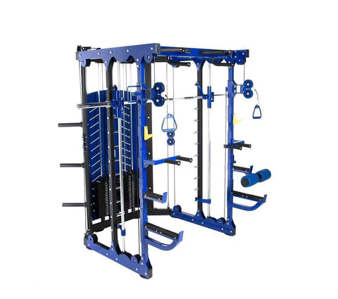 Image of T307 Smith Machine with built-in Rack Dip Station and Functional Trainer