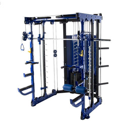 T307 Smith Machine with built-in Rack Dip Station and Functional Trainer