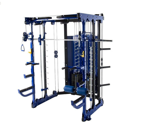 Image of T307 Smith Machine with built-in Rack Dip Station and Functional Trainer