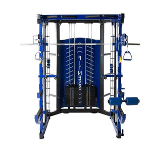 T307 Smith Machine with built-in Rack Dip Station and Functional Trainer