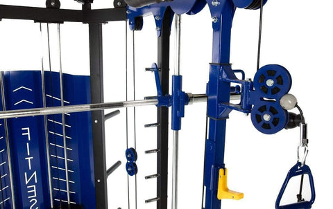 Image of T307 Smith Machine with built-in Rack Dip Station and Functional Trainer