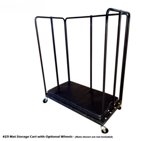 Image of PB 23 Mat Storage Cart With Wheels