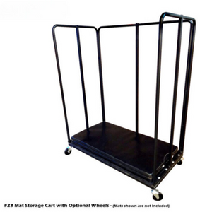 PB 23 Mat Storage Cart With Wheels