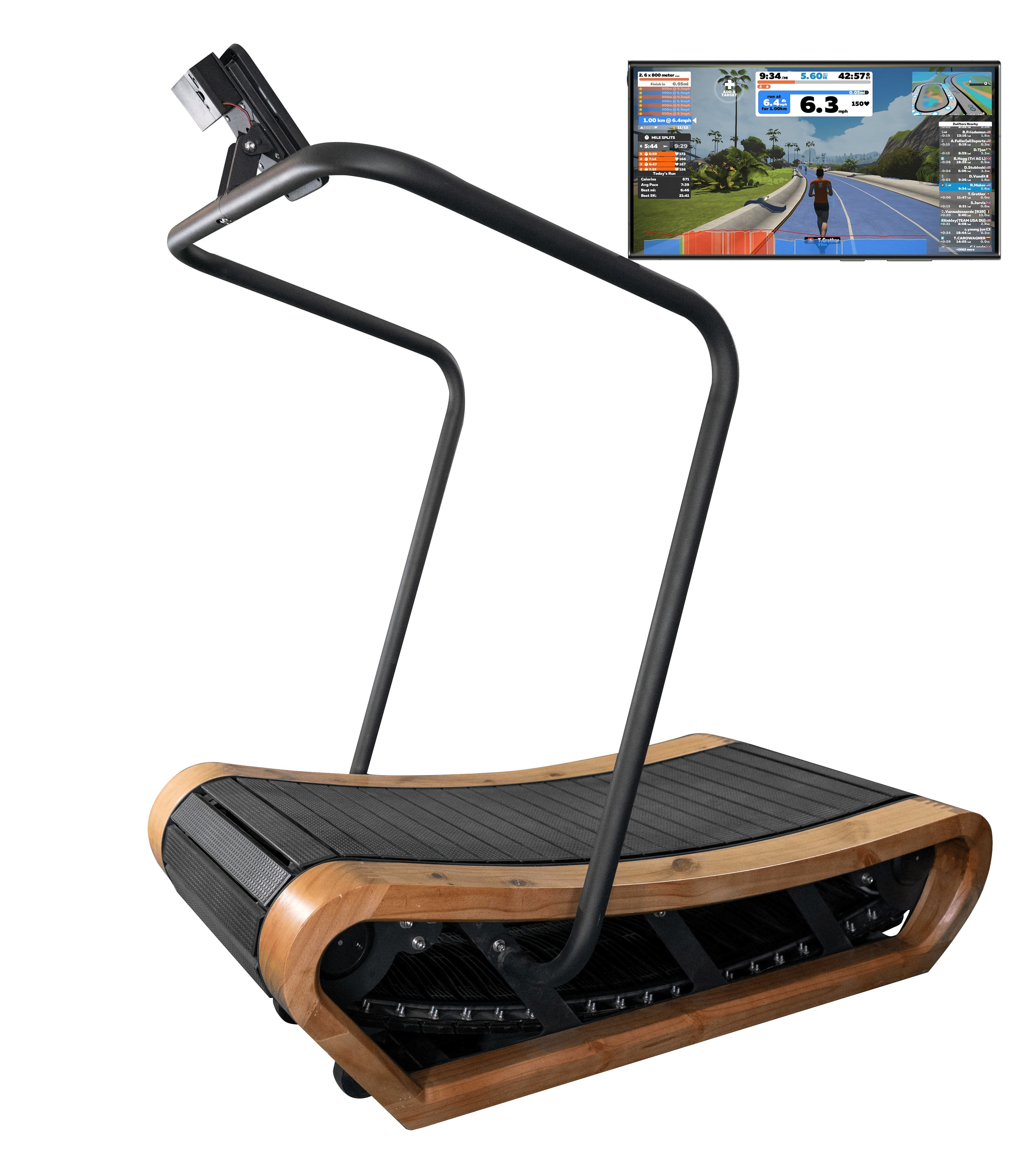 C4A Curved Home Treadmill