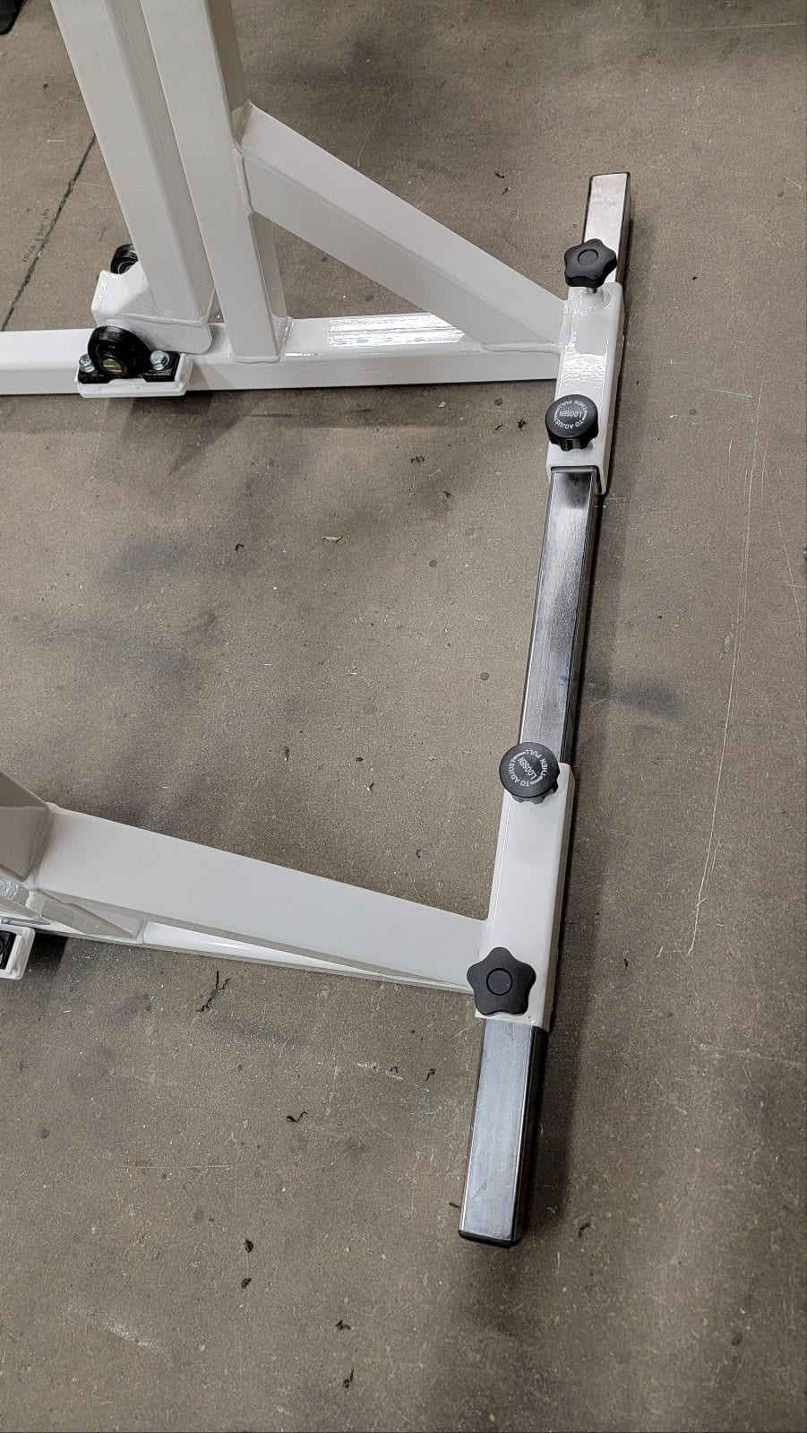 PB 1085 Adjustable Horizontal Dumbbell Spotter Stands With Pivot System