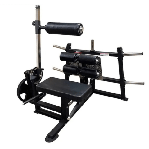PB 1717 Assisted Nordic Ham Curl Machine With Plate Storage
