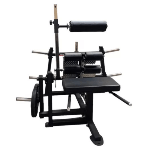 PB 1717 Assisted Nordic Ham Curl Machine With Plate Storage