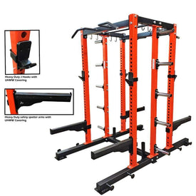 PB 1186B Dual Back To Back Half Rack