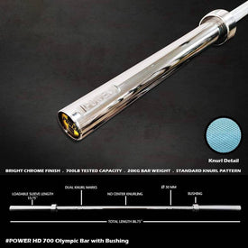 HD 700 - Olympic Bar With Bushing