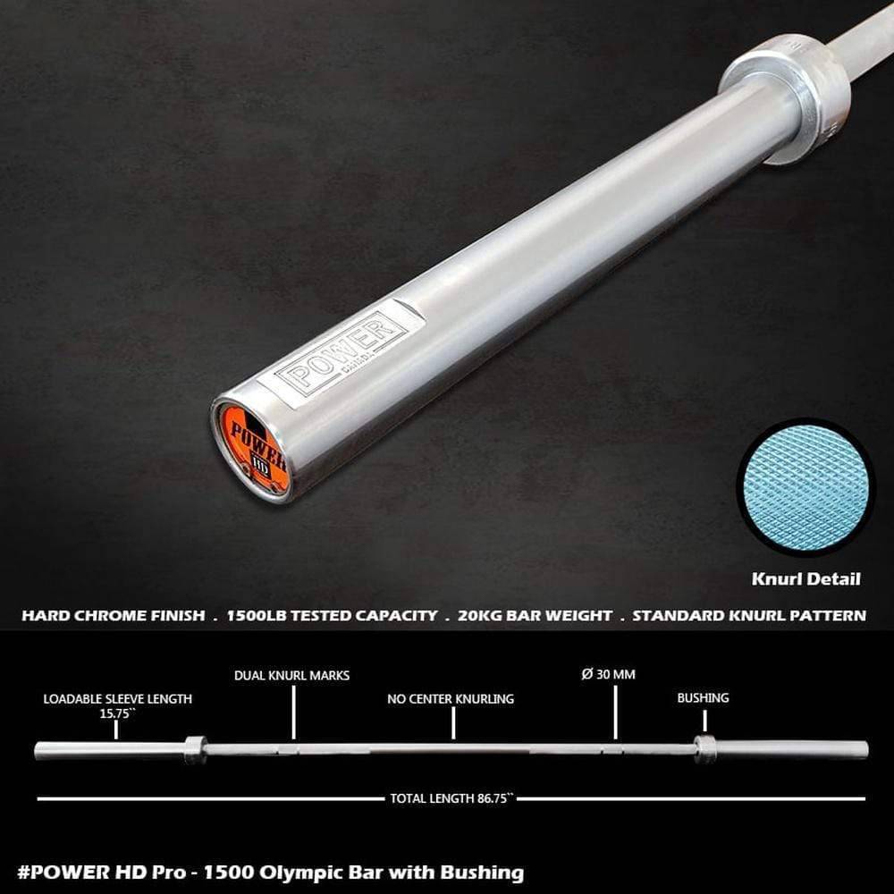 HD Pro 1500 - Olympic Bar With Bushing