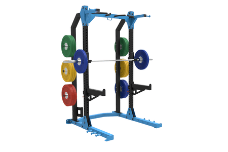 HR70 Half Rack With Olympic Plate Holders