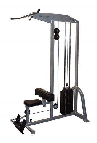 Image of PB 2000 Selectorized High Lat Pull Down And Low Row Combo