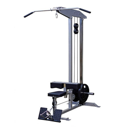 Image of PB 263 High Lat Pull Down And Low Row Combo-Plate Loaded