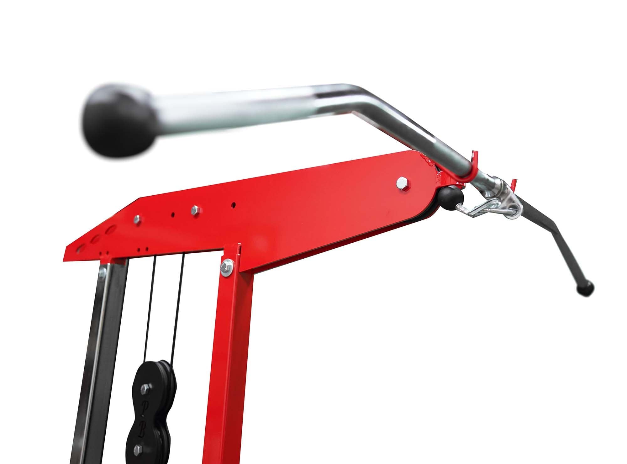 PB 263 High Lat Pull Down And Low Row Combo-Plate Loaded