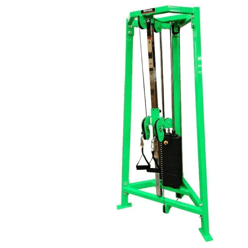 PB 3008 Selectorized Dual Pulley Adjustable Tower (200lb Weight Stack)
