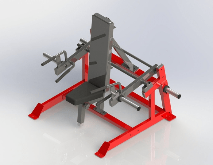 PB 300SS Power Core Elite Plate Loaded Standing and Seated Shrug Machine