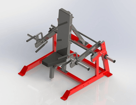 PB 300SS Power Core Elite Plate Loaded Standing and Seated Shrug Machine