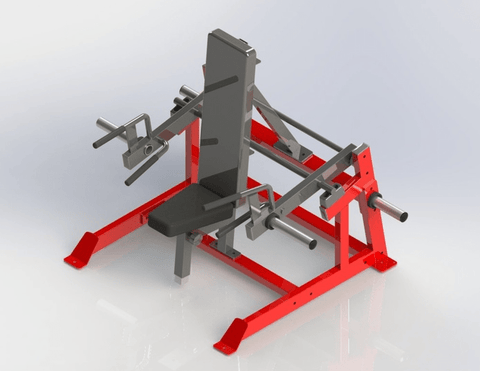 Image of PB 300SS Power Core Elite Plate Loaded Standing and Seated Shrug Machine
