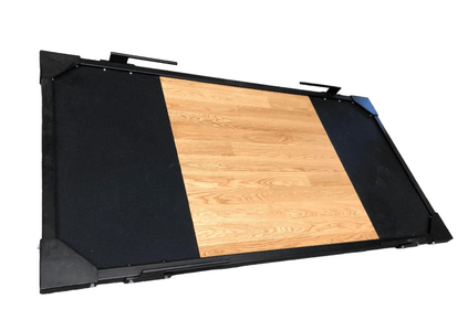 6'x8' With Plywood/Rubber PB 7 Dead Lift Platform With Band Attachment