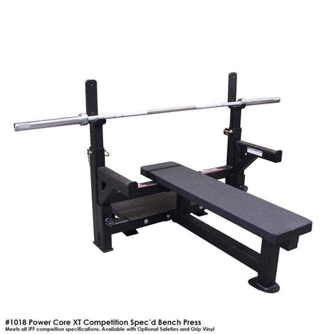 Image of PB 1018 Power Core Elite Competition Flat Bench Press With Safety