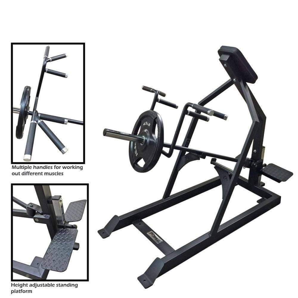 Power Body 1130 Lever Row Machine With 6 Handles