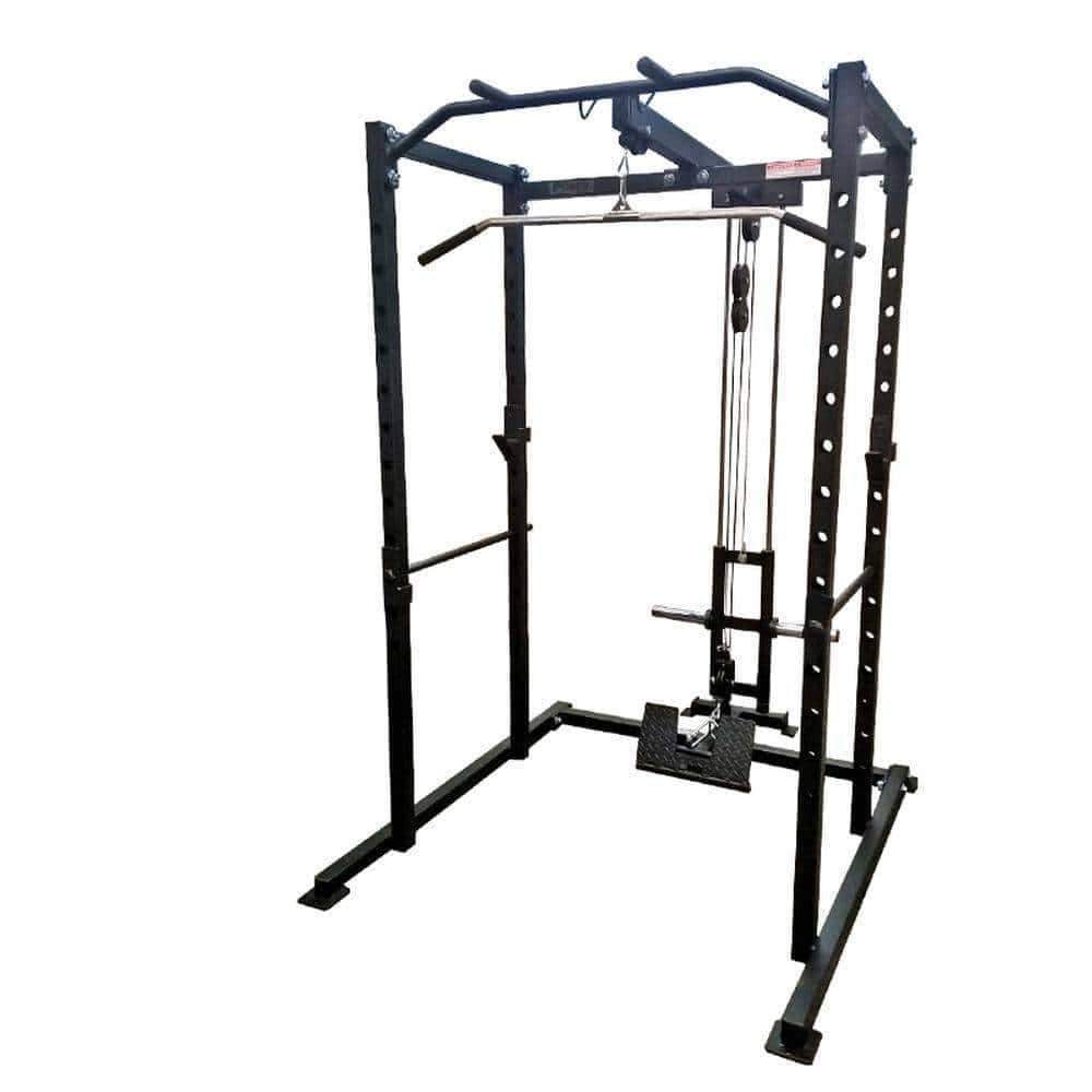 PB 1165A Full Power Rack & Plate Loaded Hi Lat Low Row – Unofive
