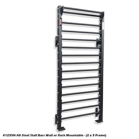 Image of PB 1235H All Steel Stall Bars Wall Mounted Or Rack Mounted (2 X 3 Frame)